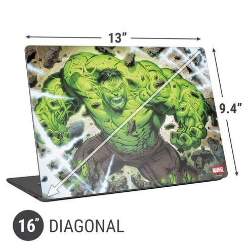 Marvel Hulk Green Goliath Universal Laptop 16in (13 x 9.4in) Skin